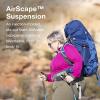 imageOsprey Ariel 65L Womens Backpacking Backpack Black WXSSKoseret Green