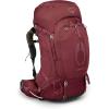 imageOsprey Aura AG 65L Womens Backpacking Backpack Tungsten Grey WMLBerry Sorbet Red