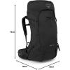 imageOsprey Aura AG LT 50L Womens Backpacking Backpack Antidote Purple WMLBlack