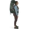 imageOsprey Aura AG LT 50L Womens Backpacking Backpack Antidote Purple WMLDarjeeling Spring Green