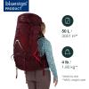 imageOsprey Aura AG LT 50L Womens Backpacking Backpack Antidote Purple WMLDarjeeling Spring Green