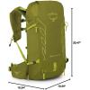 imageOsprey Talon Velocity 20L Mens Hiking Backpack White LXLMatcha GreenLemongrass