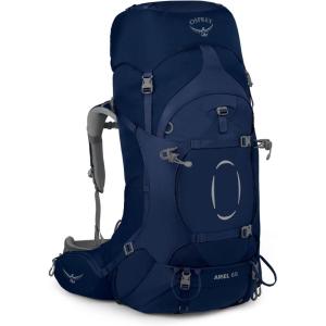 imageOsprey Ariel 65L Womens Backpacking Backpack Black WXSSCeramic Blue