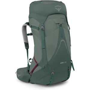 imageOsprey Aura AG LT 50L Womens Backpacking Backpack Antidote Purple WMLDarjeeling Spring Green