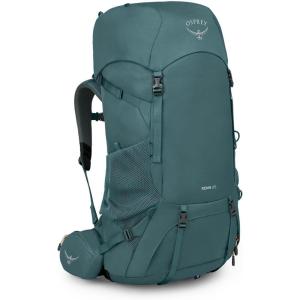 imageOsprey Renn 65L Womens Backpacking Backpack Dark CharcoalGray Wolf Extended FitCascade BlueMelon Orange