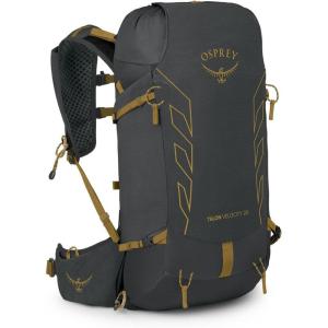 imageOsprey Talon Velocity 20L Mens Hiking Backpack White LXLDark CharcoalTumbleweed Yellow