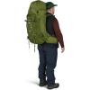 imageOsprey Aether 65L Mens Backpacking Backpack Garlic Mustard Green SM Extended FitGarlic Mustard Green
