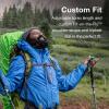 imageOsprey Aether Plus 100L Mens Backpacking Backpack Black SMAxo Green