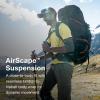 imageOsprey Aether Plus 100L Mens Backpacking Backpack Black SMAxo Green