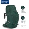imageOsprey Aether Plus 100L Mens Backpacking Backpack Black SMBlack
