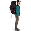 imageOsprey Aether Plus 100L Mens Backpacking Backpack Black SMBlack