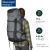 imageOsprey Aether Pro 75L Mens Backpacking Backpack Silver Lining SMSilver Lining