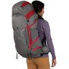 imageOsprey Eja Pro 55L Womens Backpacking Backpack Dale GreyPoinsettia Red WMLWML