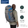 imageOsprey Exos Pro 55L Mens Backpacking Backpack Dale GreyAgam Blue SMLarge  XLarge