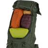 imageOsprey Kestrel 58L Mens Backpacking Backpack Black LXLBonsai Green