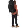 imageOsprey Kestrel 68L Mens Backpacking Backpack Black LXLBonsai Green