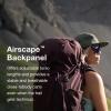 imageOsprey Kyte 58L Womens Backpacking Backpack with Hipbelt Elderberry Purple WMLBlack