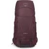 imageOsprey Kyte 68L Womens Backpacking Backpack with Hipbelt Black WMLElderberry Purple
