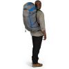 imageOsprey Exos Pro 55L Mens Backpacking Backpack Dale GreyAgam Blue SMSmallMedium