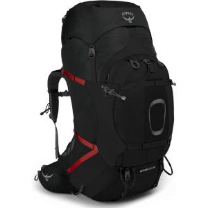 imageOsprey Aether Plus 100L Mens Backpacking Backpack Black SMBlack