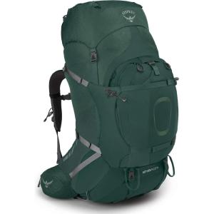 imageOsprey Aether Plus 85L Mens Backpacking Backpack Black LXLAxo Green
