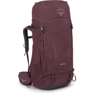 imageOsprey Kyte 68L Womens Backpacking Backpack with Hipbelt Black WMLElderberry Purple