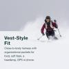 imageOsprey Firn 28L Ski and Snowboard Backpack Euphoria Purple MediumLargeSandy GreyTequila Orange