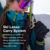 imageOsprey Firn 28L Ski and Snowboard Backpack Euphoria Purple MediumLargeSandy GreyTequila Orange