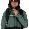 imageOsprey Glade 12L Ski and Snowboard Backpack with Hydraulics Water Reservoir BlackCascade Blue