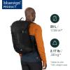 imageOsprey Hikelite 28L Unisex Hiking Backpack ChameleonBlack MLPine Leaf Green