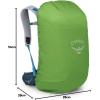 imageOsprey Hikelite 32L Unisex Hiking Backpack ChameleonBlack MLAtlas Blue