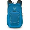 imageOsprey Talon Jr Boys Lightweight Hiking Backpack Green CanopyScoria Blue