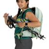 imageOsprey Tempest 11L Womens Lightweight Hiking Backpack with Hipbelt Deep FigHotspot PinkFrosty Mint GreenBotanica