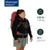 imageOsprey Tempest 33L Womens Lightweight Hiking Backpack with Hipbelt BlackCoal GreyExtended FitBlackCoal Grey