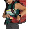 imageOsprey Tempest 33L Womens Lightweight Hiking Backpack with Hipbelt BlackCoal GreyExtended FitFrosty Mint GreenBotanica