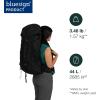 imageOsprey Tempest 44L Womens Lightweight Hiking Backpack with Hipbelt Red PampasCoal Grey MLRed PampasCoal Grey