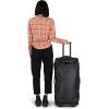 imageOsprey Transporter 90L Wheeled Travel Duffel Bag Raven BlackBlue FlameNocturnal Blue