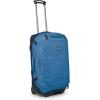imageOsprey Transporter 90L Wheeled Travel Duffel Bag Raven BlackBlue FlameNocturnal Blue