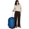 imageOsprey Transporter 90L Wheeled Travel Duffel Bag Raven BlackBlue FlameNocturnal Blue