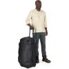imageOsprey Transporter 90L Wheeled Travel Duffel Bag Raven BlackBlue FlameNocturnal Blue