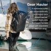 imageOsprey Transporter Squffel  Durable Square Split Travel Duffel BagBlue FlameNocturnal Blue