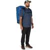 imageOsprey Transporter Squffel  Durable Square Split Travel Duffel BagBlue FlameNocturnal Blue