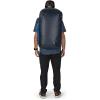 imageOsprey Transporter Squffel  Durable Square Split Travel Duffel BagBlue FlameNocturnal Blue