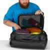 imageOsprey Transporter Squffel  Durable Square Split Travel Duffel BagBlue FlameNocturnal Blue
