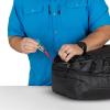 imageOsprey Transporter Squffel  Durable Square Split Travel Duffel BagBlue FlameNocturnal Blue