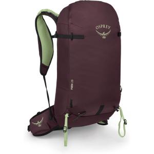 imageOsprey Firn 28L Ski and Snowboard Backpack Euphoria Purple MediumLargeElderberry PurplePeppermint Green