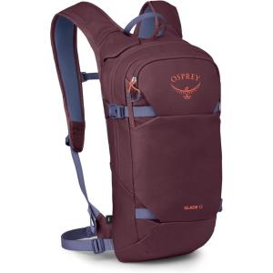 imageOsprey Glade 12L Ski and Snowboard Backpack with Hydraulics Water Reservoir BlackMoody Burgundy