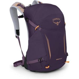 imageOsprey Hikelite 26L Unisex Hiking Backpack  Lightweight Daypack with Breathable Backpanel and Raincover  Ideal for Day Hikes Travel and Everyday Use in Any Weather ChameleonBlackPurple InkPurple DuskCheddar Orange
