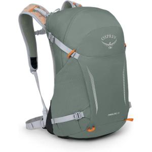 imageOsprey Hikelite 26L Unisex Hiking Backpack  Lightweight Daypack with Breathable Backpanel and Raincover  Ideal for Day Hikes Travel and Everyday Use in Any Weather ChameleonBlackPine Leaf Green