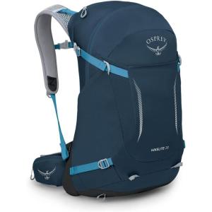 imageOsprey Hikelite 28L Unisex Hiking Backpack ChameleonBlack MLAtlas Blue